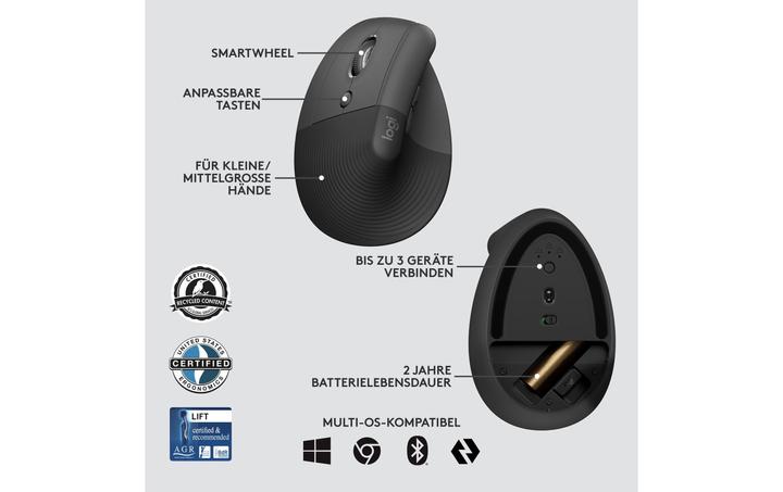 Actual product image Logitech Lift for Business (Wireless)