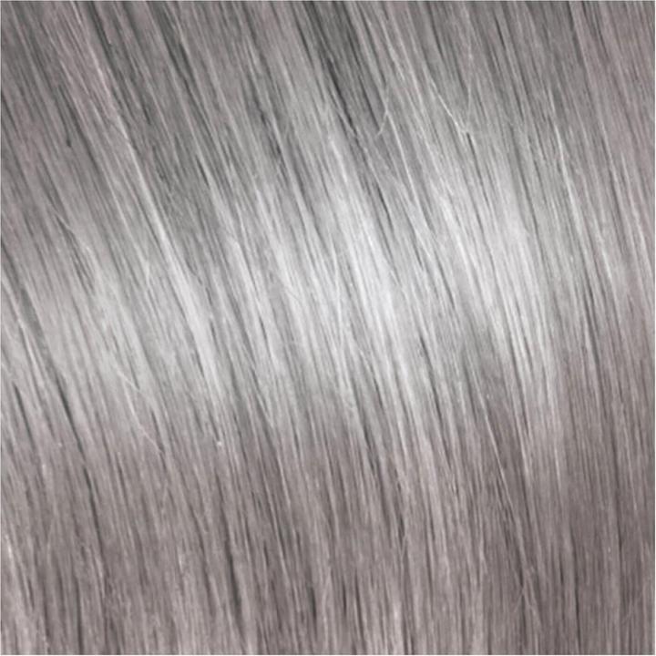 She Extensions SHE Bonding System Hair Extensions Straight - 61 Grey Silver 55/60cm (Grey, Silver, 60 cm)