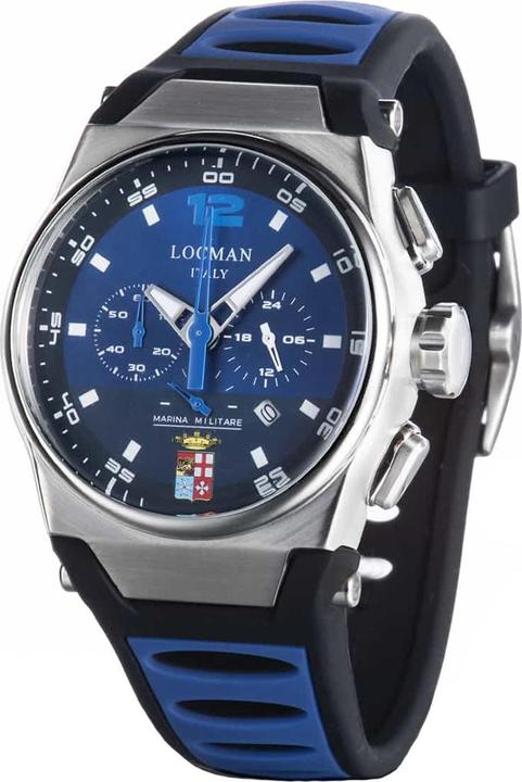 Image du produit Locman Italy Montre Homme Mare Militare Chrono Ref. 0555 (Chronographe, 44 mm)