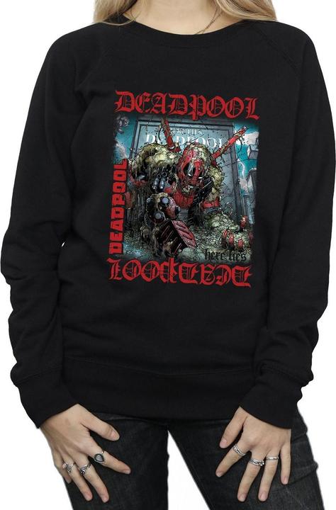 Immagine prodotto Deadpool Here Lies Deadpool Felpa Donna (L)