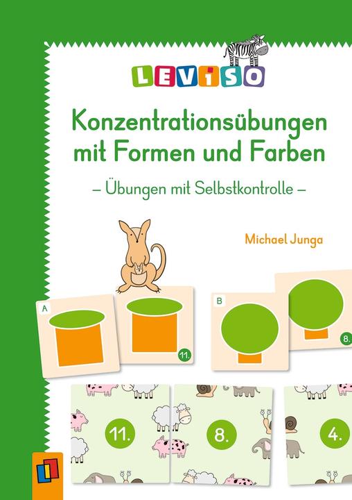 Immagine prodotto Konzentrationsübungen mit Formen und Farben (Tedesco, Michele Junga, 2023)