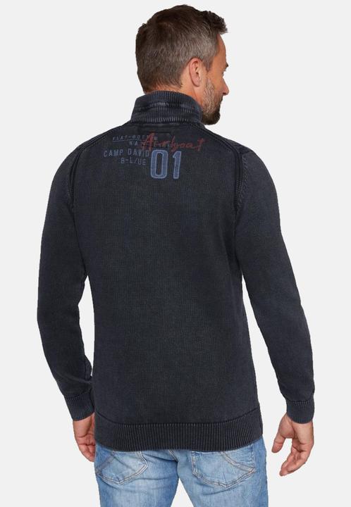 Image du produit Camp David Pullover Strickpullover Troyer (M)