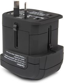 Immagine prodotto Hamlet Traver Adapter adattatore universale da viaggio per prese elettriche più caricatore usb (1750 W)