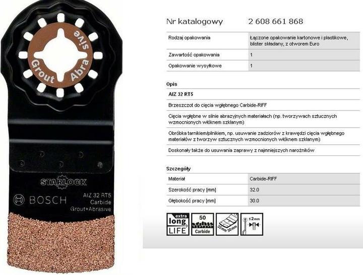 Productafbeelding Bosch Professional Zubehör Hardmetalen invalzaagblad 32 m