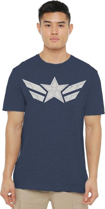Immagine prodotto Captain America Maglietta Stella Adulto Unisex (L)
