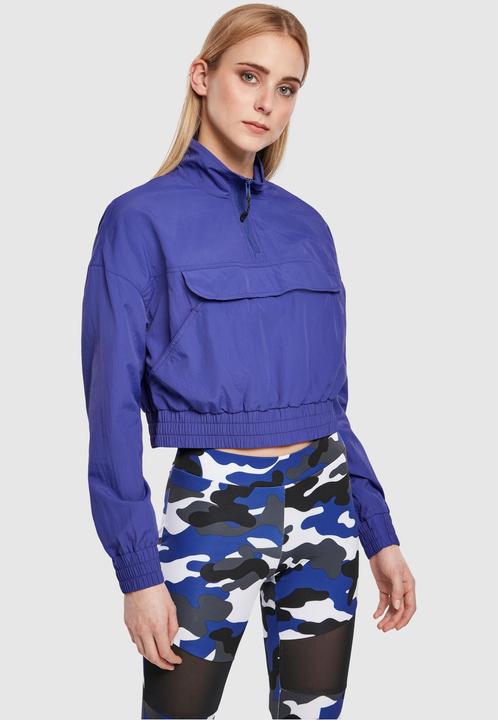 Immagine prodotto Urban Classics Giacca da donna in nylon ritagliata e stropicciata (XL)