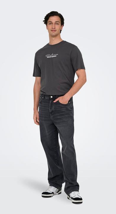 Produktbild Only & Sons ONSFADE Hohe Taille Locker geschnitten Jeans Locker geschnitten (34)