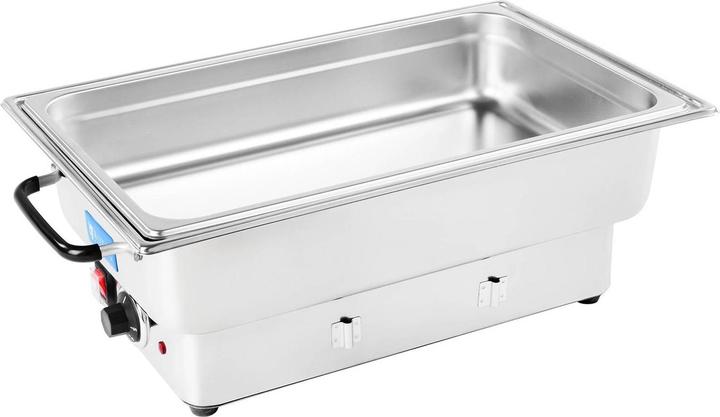 Produktbild Royal Catering Chafing Dish Elektro Warmhaltebehälter Speisenwärmer Edelstahl GN 1/1 100mm