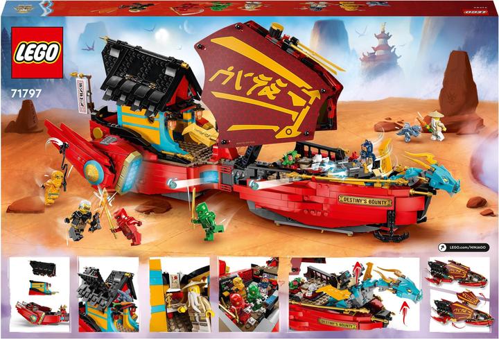 Produktbild LEGO Ninja-Flugsegler im Wettlauf mit der Zeit (71797, LEGO Ninjago)