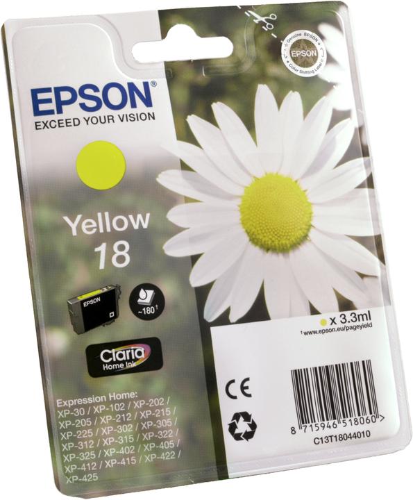 Image du produit Epson 18 Claria Home (Y)