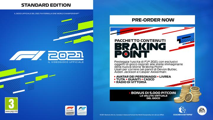 Produktbild EA Games F1 2021 (PS5, EN, IT)