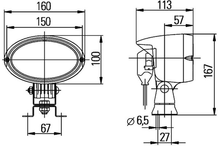 Produktbild Hella Arbeitsscheinwerfer H9