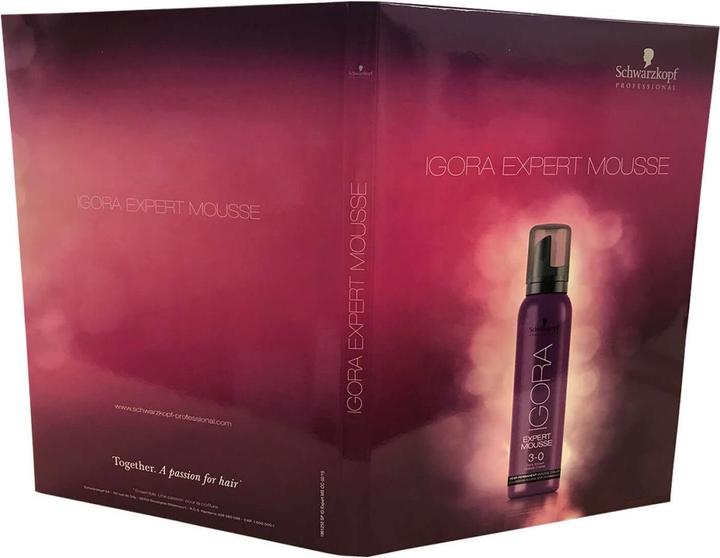 Produktbild Schwarzkopf Professional Igora Expert Mousse Farbkarte