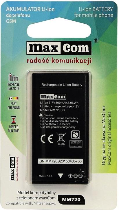 Produktbild Maxcom Akku LI-ION MM720 (800 mAh)