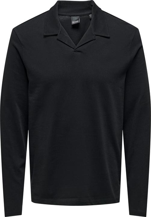 Only & Sons Onsbrody Reg Split Neck Ls Polo Polo (XXL)