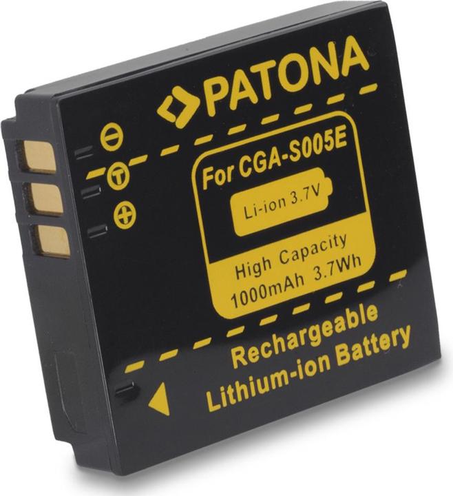 Produktbild Patona Akku f. Panasonic CGA-S005E (Akku)