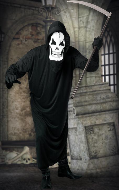 Actual product image Boland Costume Grim Reaper: Skull men costume (M/L)