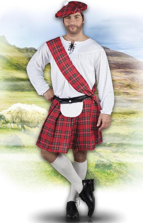 Produktbild Boland Schotten Kostüm: Schottland Herrenkostüm (50, 51, 52)