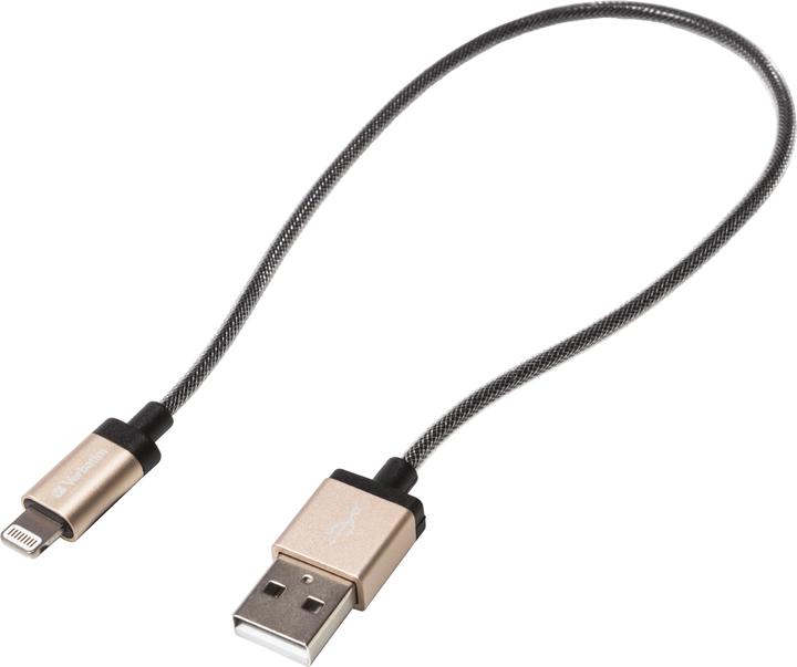 Immagine prodotto Verbatim Cavo Lightning - Champagne Gold - (0.30 m, USB 2.0)