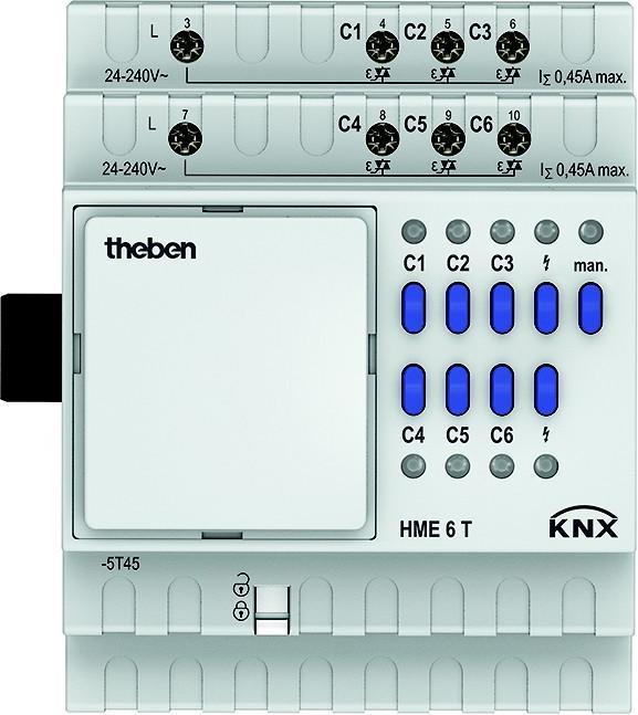 Produktbild Theben Hme 6 T Knx (Heizungsaktor)