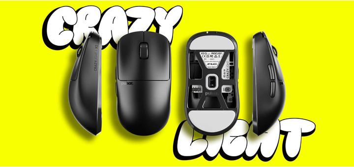 Actual product image Pulsar Gaming Gears X2 CrazyLight - Mini Size 1 (Wireless, Cable)