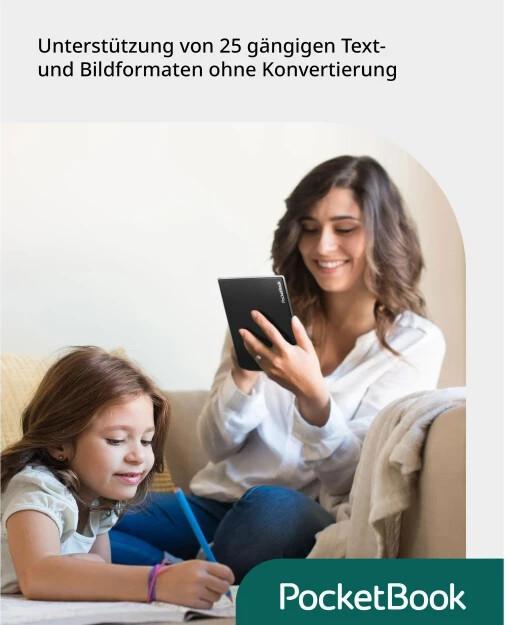 Productafbeelding PocketBook Vers (6", 8 GB, Helderblauw)