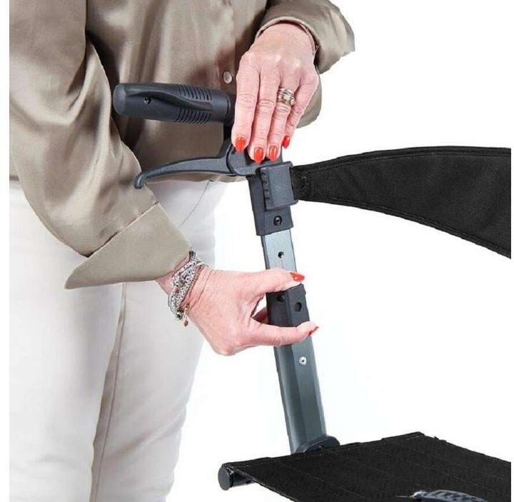 Immagine prodotto Vitility Rollator nero 86-91cm, larghezza 68cm, 9.3kg