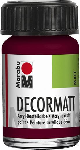 Marabu Decormatt acrylic bordeaux