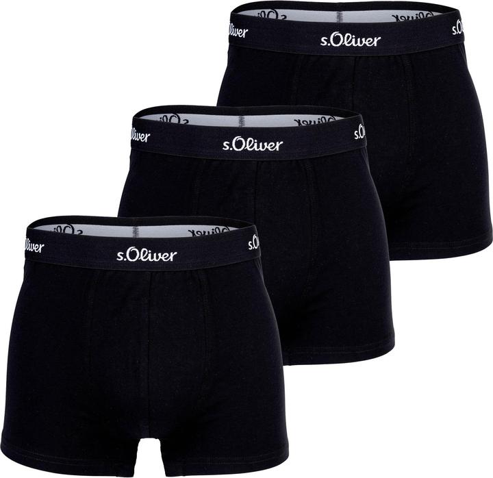 Produktbild S.Oliver Boxershort Casual Stretch - 19976 (M, 3er Pack)
