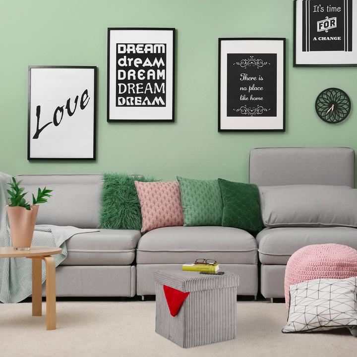 Actual product image Relaxdays Seat cube