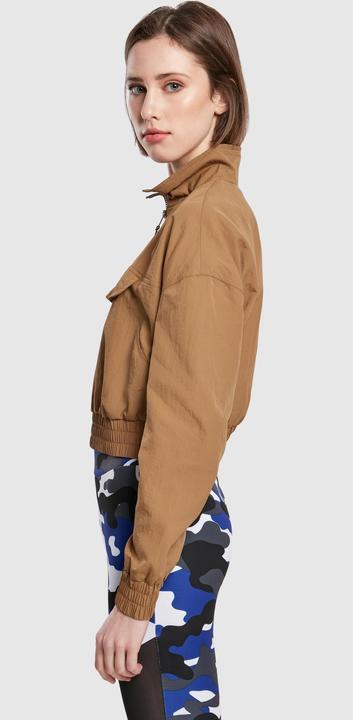 Image du produit Urban Classics Ladies Cropped Crinkle Nylon Pull Over Jacket (L)