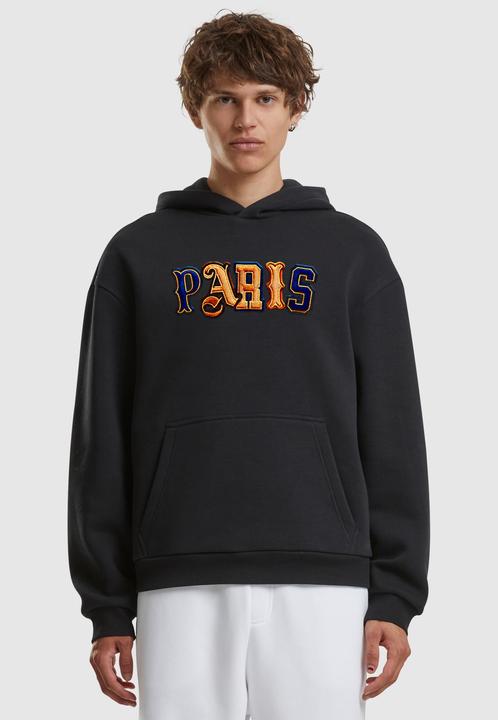 Produktbild Mister Tee MisterTee Paris Wording Patch Style Fluffy Hoody - 179303 (3XL)