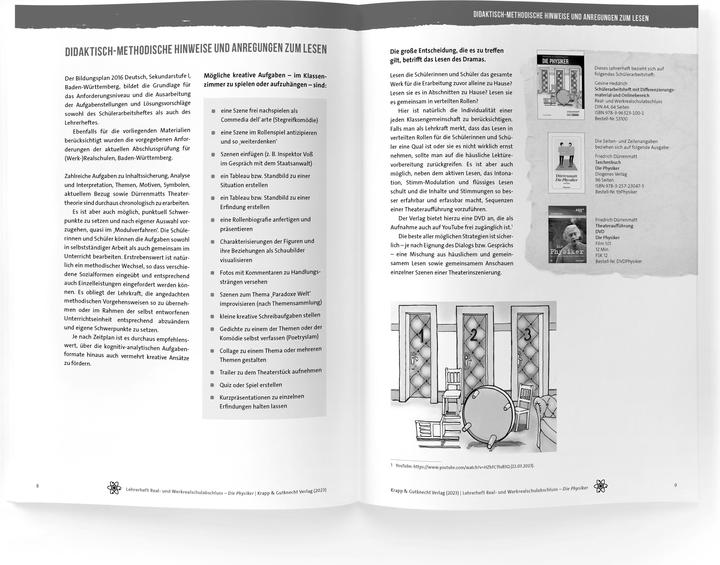 Image du produit Heddrich:Die Physiker - Friedrich Dürre (Allemand, Régine Becker, Dr. Gesine Heddrich, 2023)