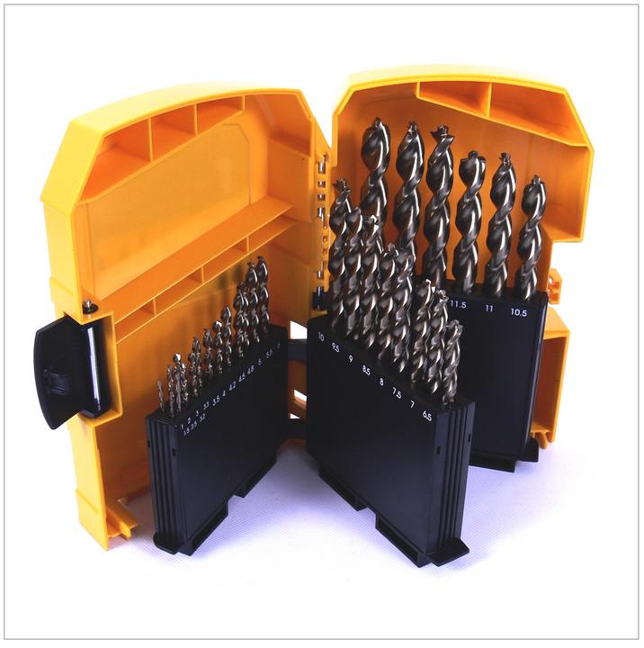 Produktbild DeWalt Extreme 2 HSSG (1 mm, 1.5 mm, 2 mm, 2.5 mm, 3 mm, 3.5 mm, 4 mm, 4.5 mm, 5 mm, 5.5 mm, 6 mm, 6.5 mm, 7 mm, 7.5 mm, 8 mm, 8.5 mm, 9 mm, 9.5 mm, 10 mm, 10.5 mm, 11 mm, 11.5 mm, 12 mm, 12.5 mm, 13 mm, 3.2 mm, 3.3 mm, 4.2 mm, 4.8 mm)