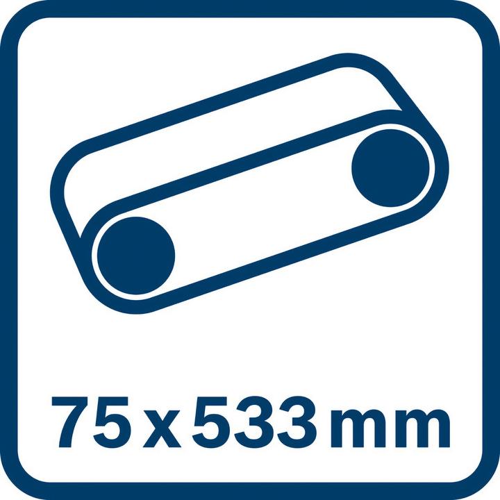 Produktbild Bosch Professional GBS 750 (Bandschleifer, 850 W)