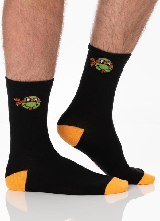 Immagine prodotto Teenage Mutant NT Calzini unisex per adulti (confezione da 5) (Confezione da 5 pezzi, 40.5 - 45.5)