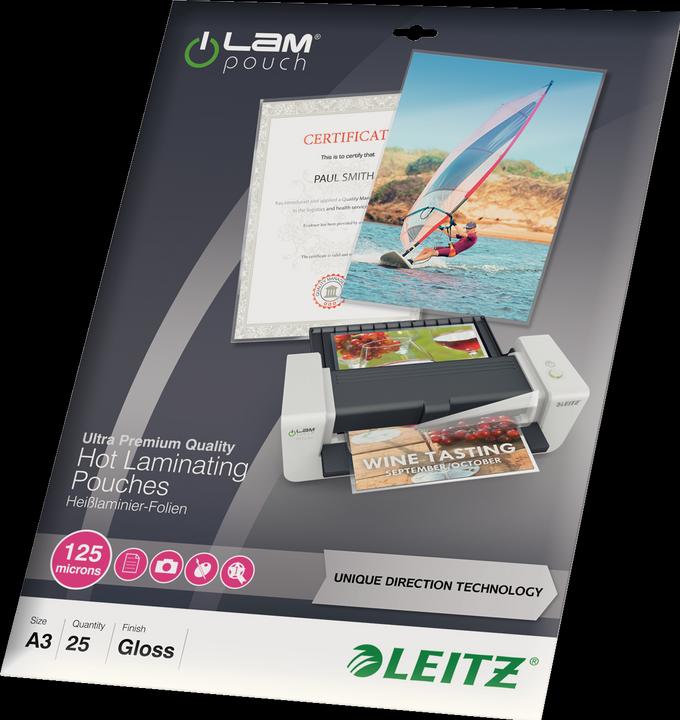 Image du produit Leitz Film de plastification (A3, 25 pièce(s), 125 µm)
