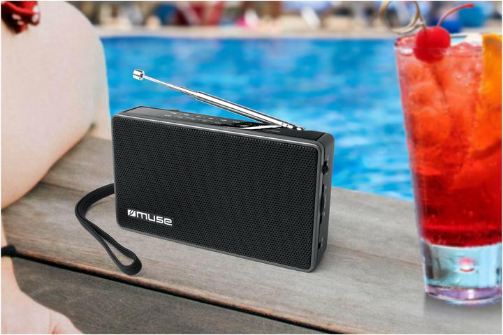 Immagine prodotto Muse M-030R Nero, radio portatile a 2 bande (MW, FM)