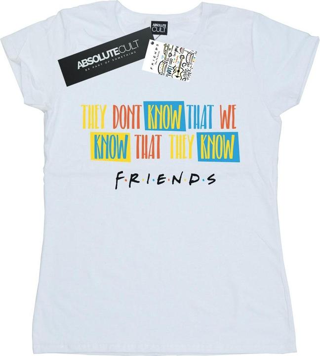 Friends They Don't Know Script TShirt (M)