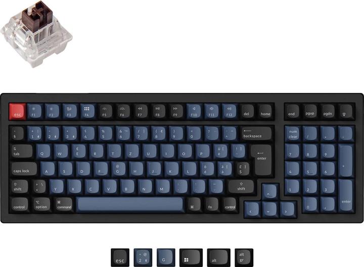 Keychron K4 Pro (CH, Cable, Wireless)