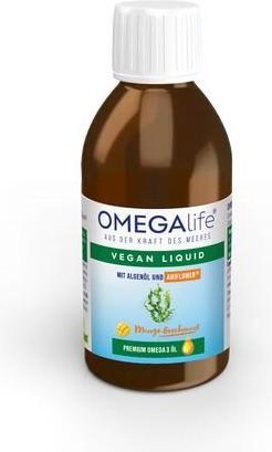 Actual product image Omega-Life Vegan Liquid (1 Piece, Liquid, 186 g)