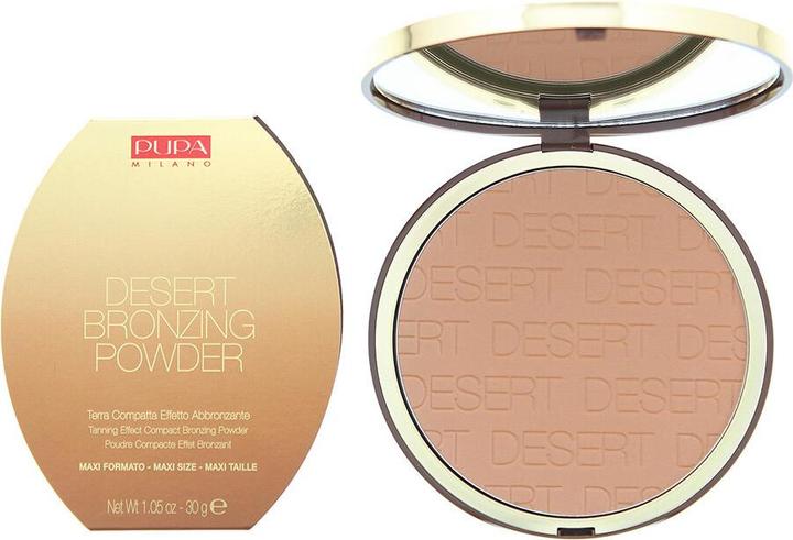 Pupa Milano Pupa - Desert Bronzing Powder Bronzer 002 Honey Gold 30G (002 Honey Gold, Bronzer, 30 g)