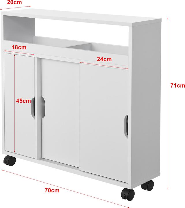 Actual product image En.Casa Lumijoki (70 x 20 x 71 cm)