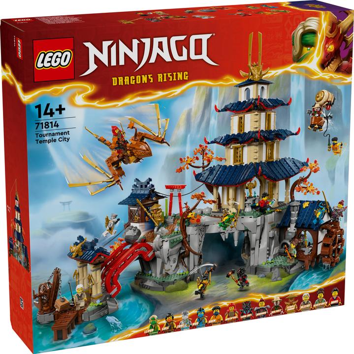 Actual product image LEGO Tournament temple city (71814, LEGO Ninjago, LEGO Rare Sets)