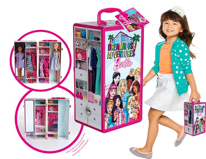 Actual product image Theo Klein Barbie Wardrobe Case