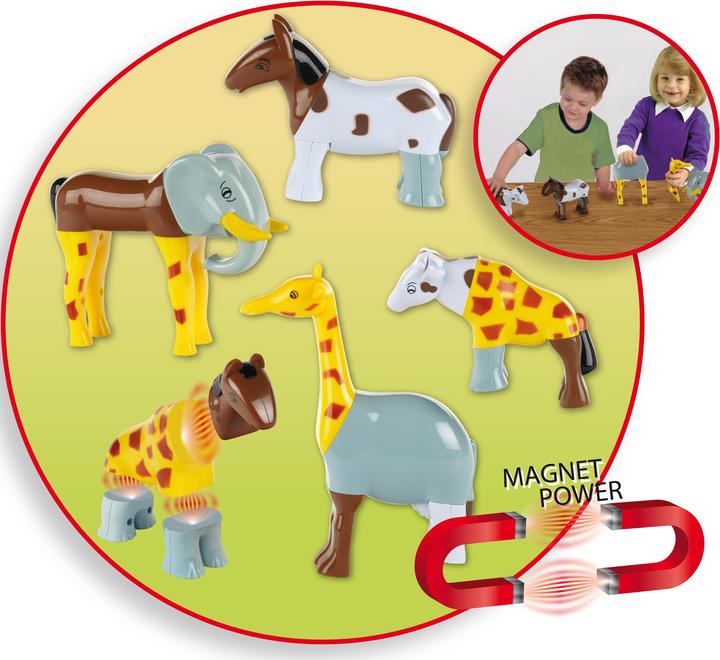 Puzzle d'animaux magnétiques