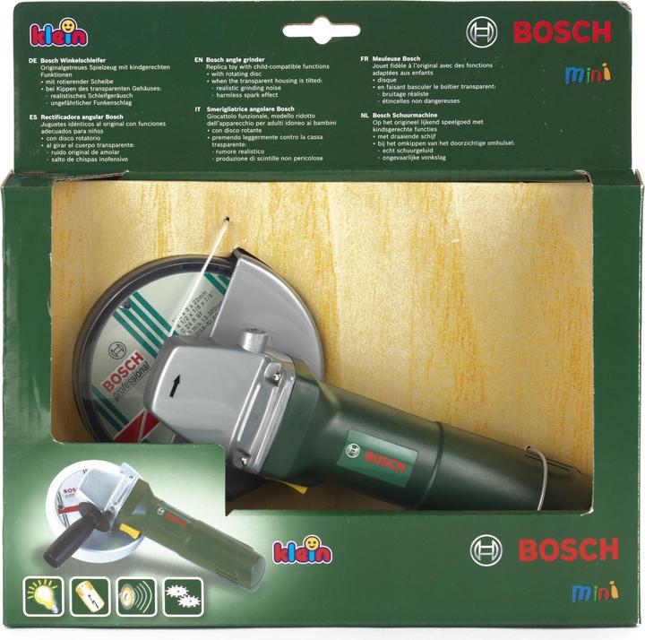 Actual product image Theo Klein Bosch angle grinder