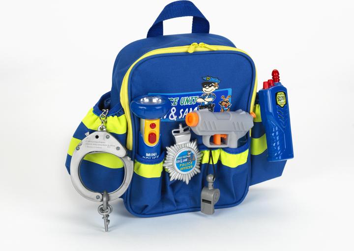 Image du produit Theo Klein Police Unit Ben & Sam Sac à dos de police avec accessoires
