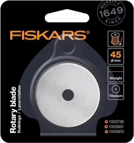 Produktbild Fiskars Rollklinge 45mm gerader Schnitt
