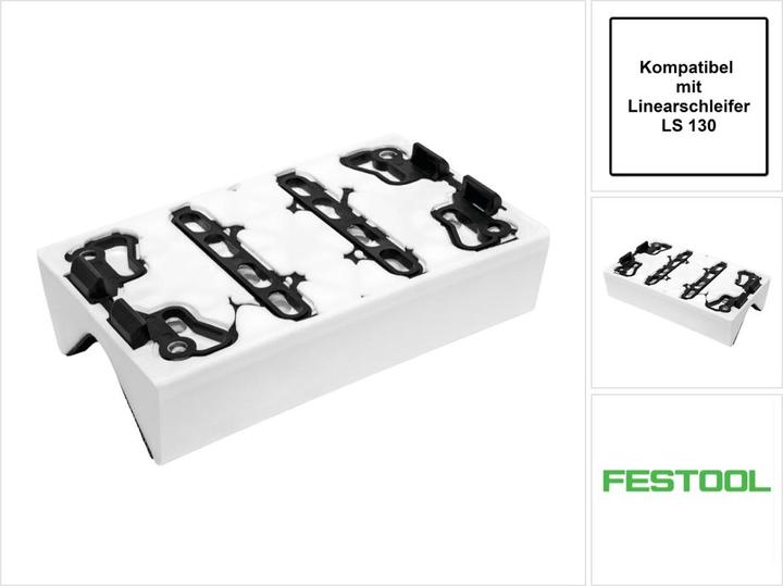 Actual product image Festool SSH-STF-LS130-R10KV Radius profile shoe ( 491197 ) Radius R10 concave for linear sander LS